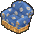 Blue Rose Chair